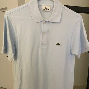 Lacoste Baby Blue Polo Mens XS